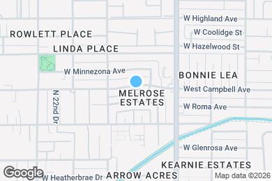 Map image of the property - 2025 West Campbell Ave