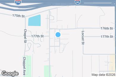 Map image of the property - 17640 Rosewood Dr
