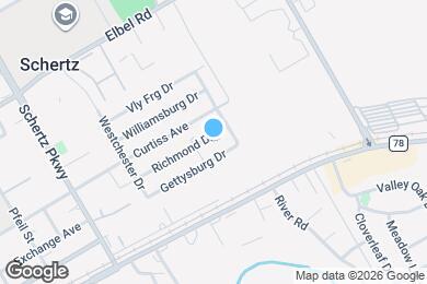 Map image of the property - 1060 Richmond Dr