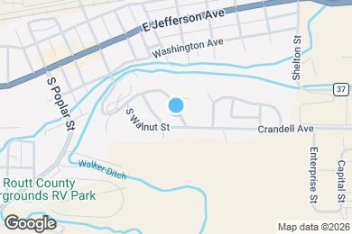 Map image of the property - 380 S Pine St