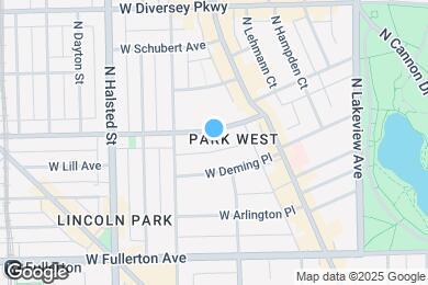 Map image of the property - 655 W Wrightwood Ave