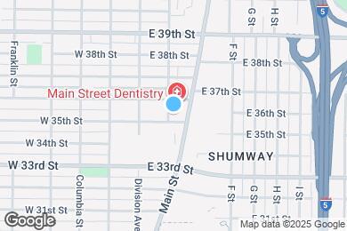 Map image of the property - 3505 NE Creston Ave