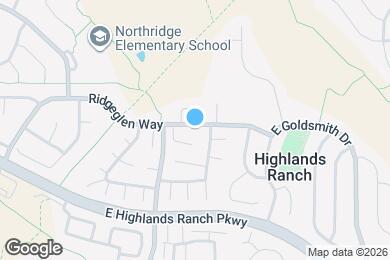 Map image of the property - 1100 Ridgeglen Way