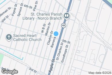 Map image of the property - 500 Barreca St