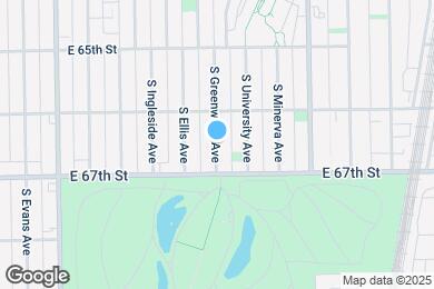 Map image of the property - 6625 S Greenwood Ave