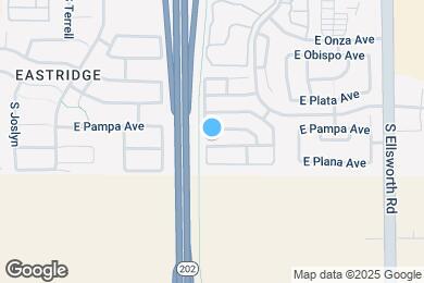 Map image of the property - 8850 E Posada Ave