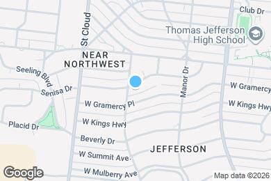 Map image of the property - 250 Senisa Dr