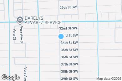 Map image of the property - 3318 34th St SW