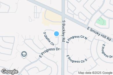 Map image of the property - 5123 S Ouray Ct