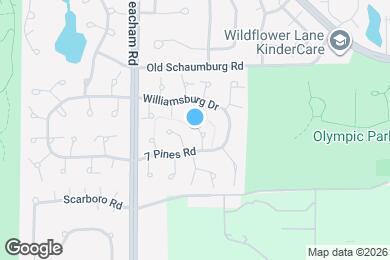 Map image of the property - 1418 7 Pines Rd