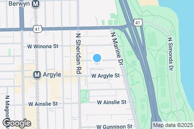 Map image of the property - 919 W Carmen Ave