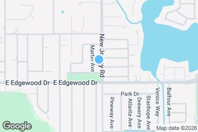Map image of the property - 2623 New Jersey Rd