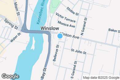Map image of the property - 1 Bellevue St