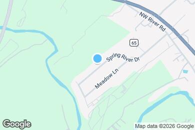 Map image of the property - 426 Spring River Dr