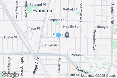 Map image of the property - 1000 Foster St