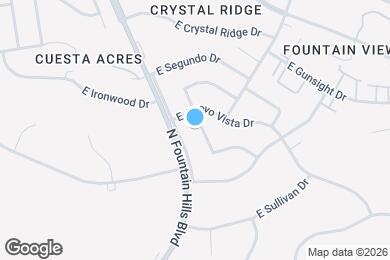 Map image of the property - 12230 N Desert Sage Dr