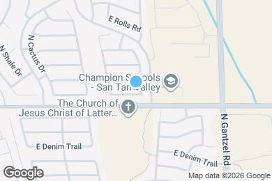 Map image of the property - 1502 E Mayfield Dr