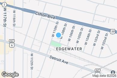 Map image of the property - 1324 W 108th St