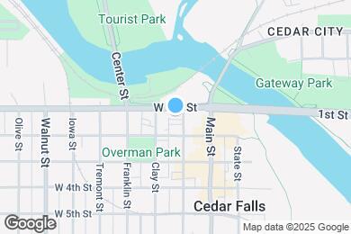 Map image of the property - Arabella: 200 W 1st St - Cedar Falls