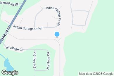 Map image of the property - 45 Indian Hills Dr