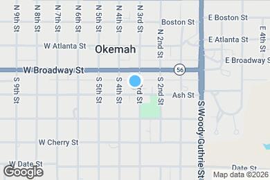 Map image of the property - 125 S 3rd St