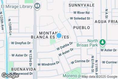 Map image of the property - 12084 W Dreyfus Dr