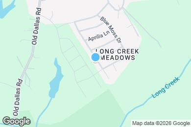 Map image of the property - 2541 Meadow Crossing Dr