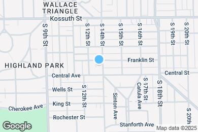 Map image of the property - 1012 S 14th St