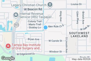 Map image of the property - 2418 S San Gully Rd
