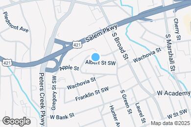 Map image of the property - 940 Albert St SW