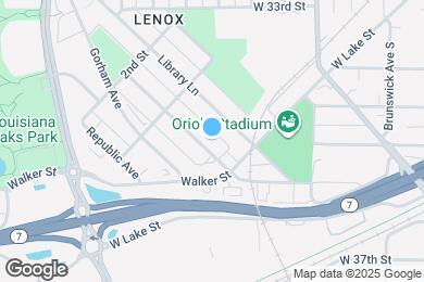 Map image of the property - 3379 Brownlow Ave