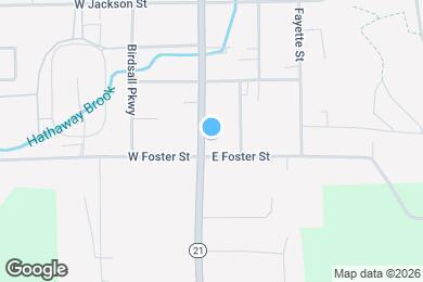 Map image of the property - 350 Canandaigua St