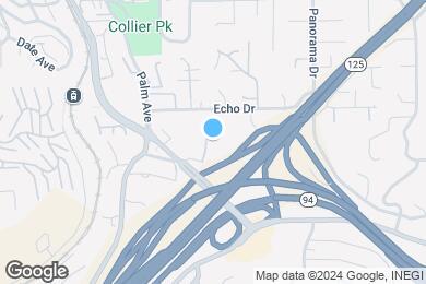 Map image of the property - La Mesa Spring Gardens Apartments