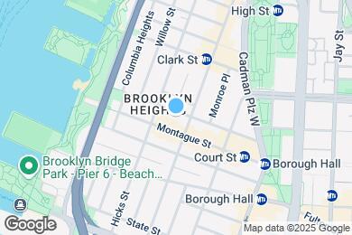 Map image of the property - 62 Pierrepont St