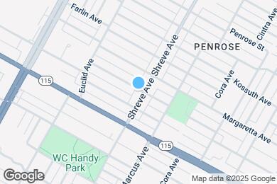 Map image of the property - 37xx Shreve Ave