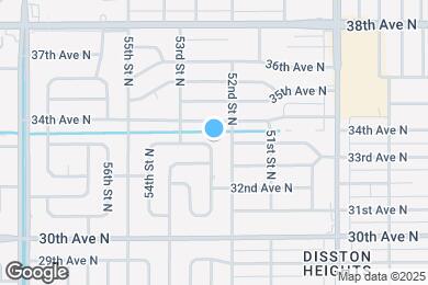 Map image of the property - 3395 52nd Way N
