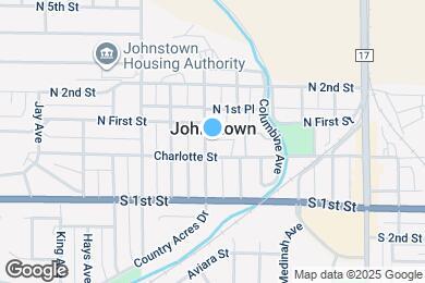 Map image of the property - 23 N Estes Ave