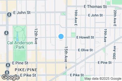 Map image of the property - 1433 E Howell St