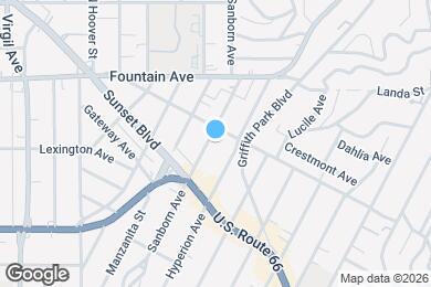 Map image of the property - 1150 Sanborn Ave. Apt C