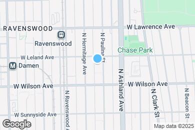 Map image of the property - 4640 N Paulina St