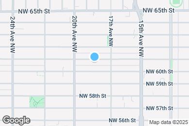 Map image of the property - 1733 NW 61st St