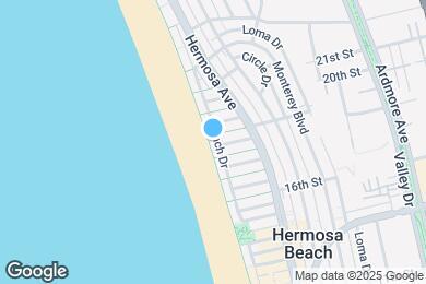 Map image of the property - 1836 THE STRAND, HERMOSA