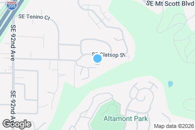 Map image of the property - 9977 SE Cheryl Ct