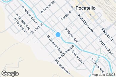 Map image of the property - 723 W. Lewis Street