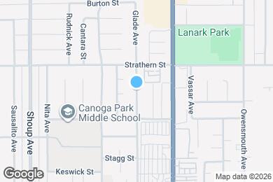 Map image of the property - 7911 Glade Ave