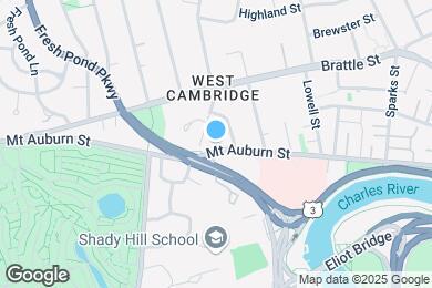 Map image of the property - 375 Mount Auburn St