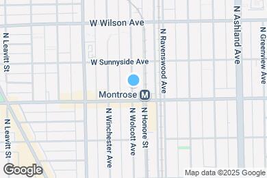 Map image of the property - 4407 N Wolcott Ave