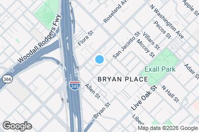 Map image of the property - 3105 San Jacinto Street