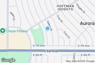 Map image of the property - 756 N Revere St