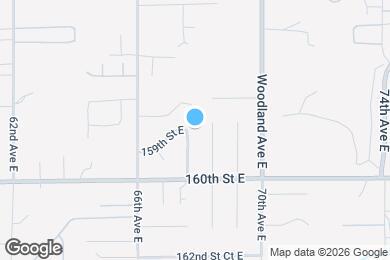 Map image of the property - 15911 67th Ave Ct E